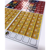 5/8" Square Game Counters with Rounded Corners